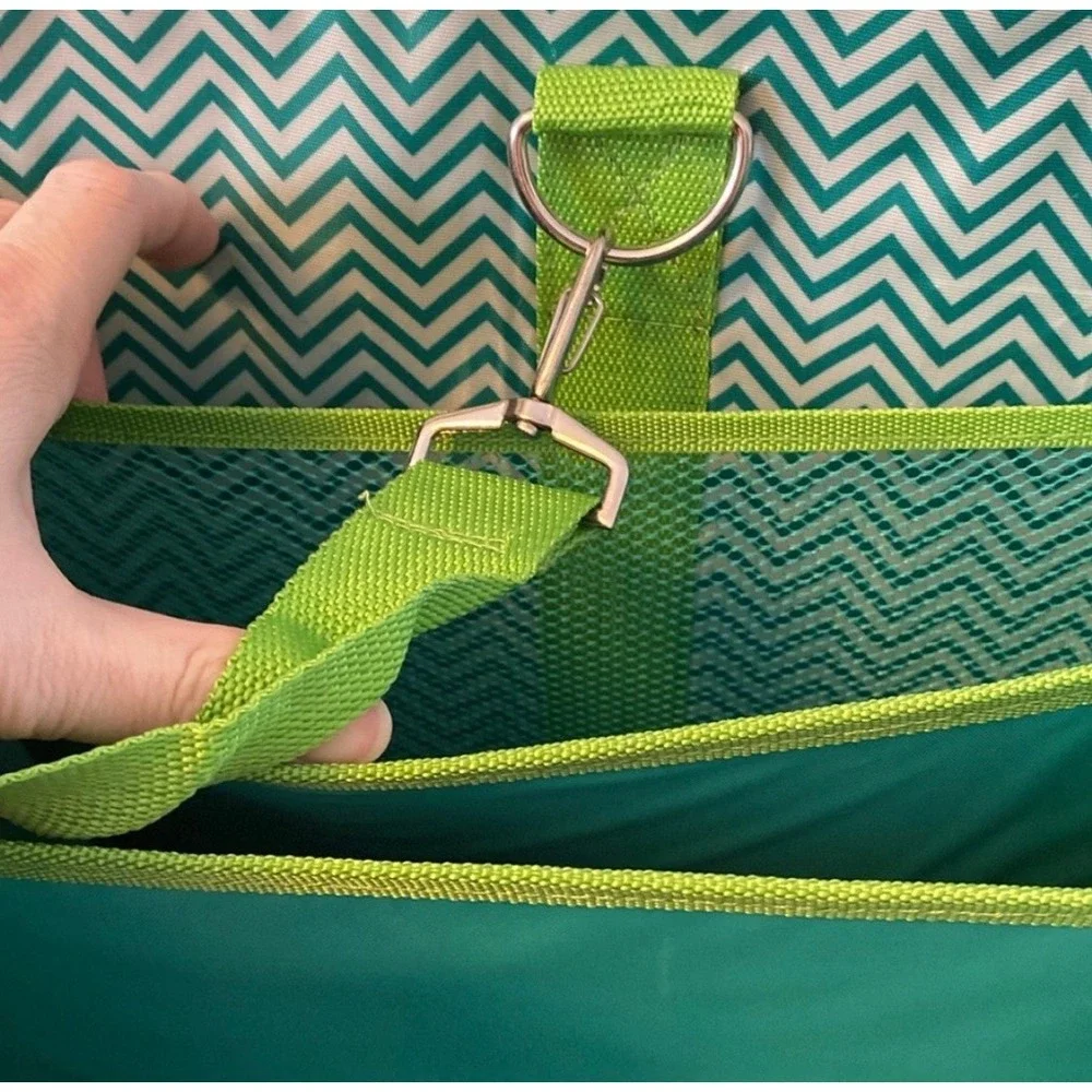 Silpada Expanding Tote Craft‎ Supply Organizer Accordion File Tote